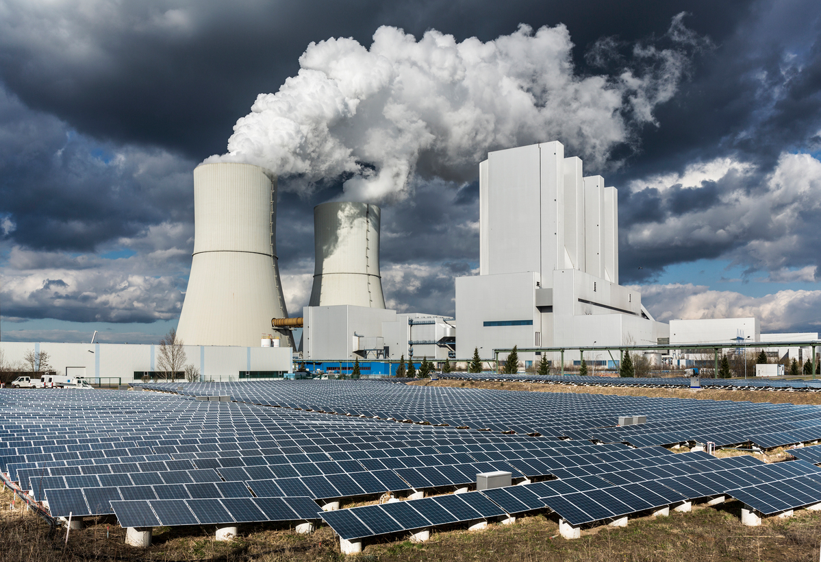 Lignite Power Plant Lippendorf in Germany. © Paul Langrock / Greenpeace