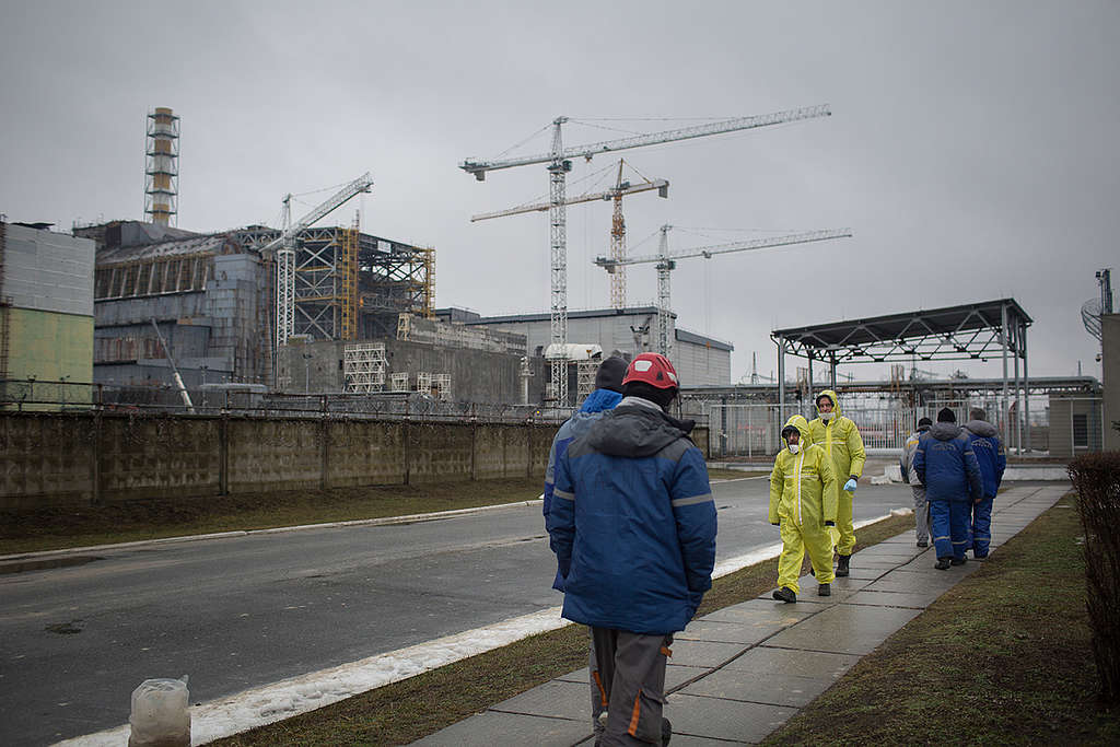Chernobyl 30 Years After the Nuclear Disaster. © Denis  Sinyakov / Greenpeace