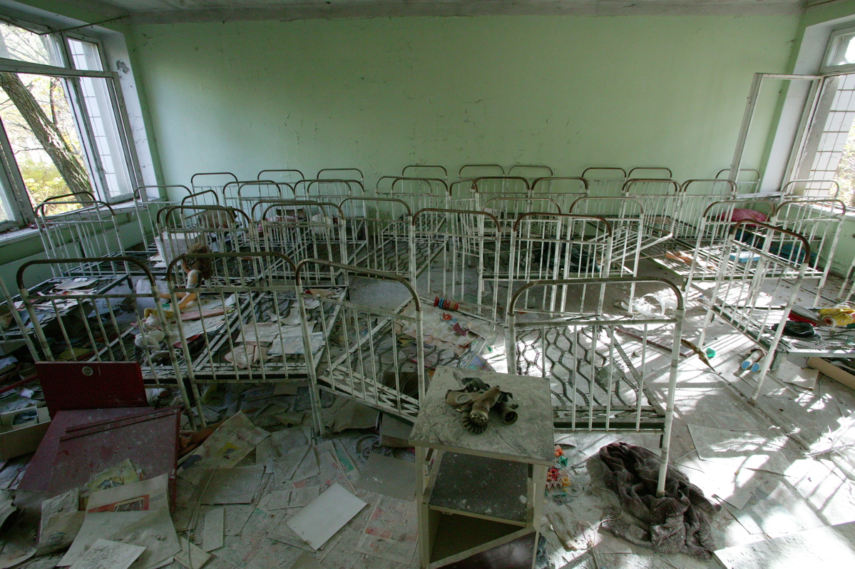 Chernobyl Nuclear Disaster Locations. © Greenpeace / Steve Morgan