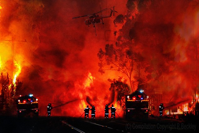 Wall of Fire - ©Ross Beckley/Image Focus Australia