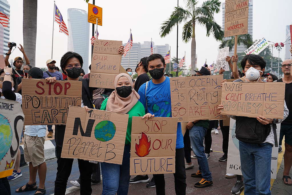 Climate protest in Malaysia