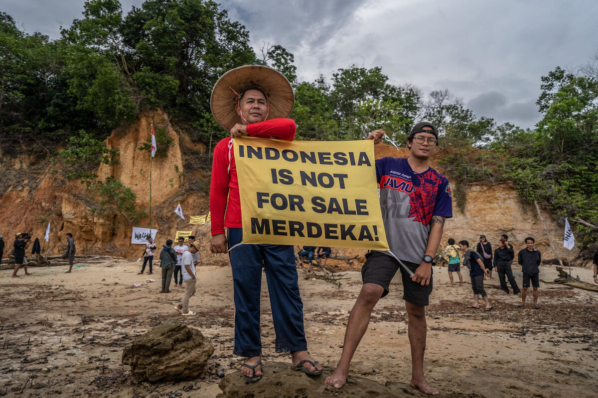 Independence Day in IKN, East Kalimantan. © Jurnasyanto Sukarno / Greenpeace