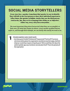 Thumbnail Image for "Social Media Storytellers" Exercise
