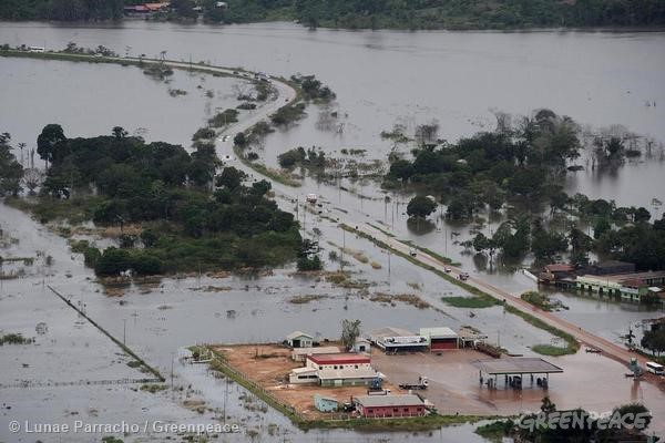 巴西的水災