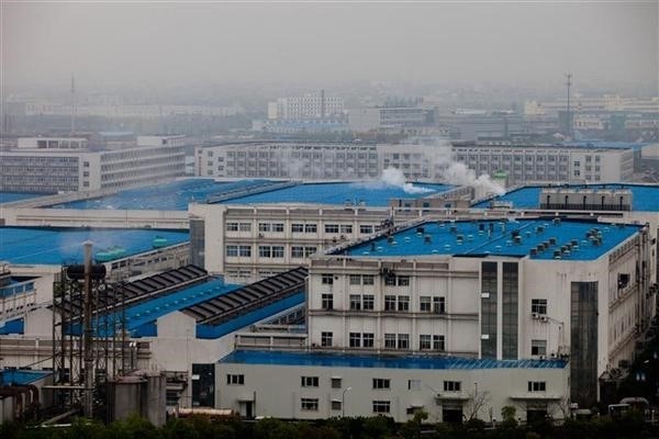 中國的雅戈爾紡織工廠