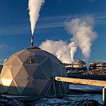 Hellisheidi Geothermal Plant in Iceland. © Steve Morgan / Greenpeace
