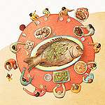 農曆年快到了，參考《永續海鮮選購手冊─冬季版》的建議選購年菜食材，讓春節過得更有環保意義。