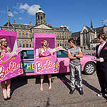 Barbie Mattel Action in Amsterdam. © Greenpeace / Gerard Til