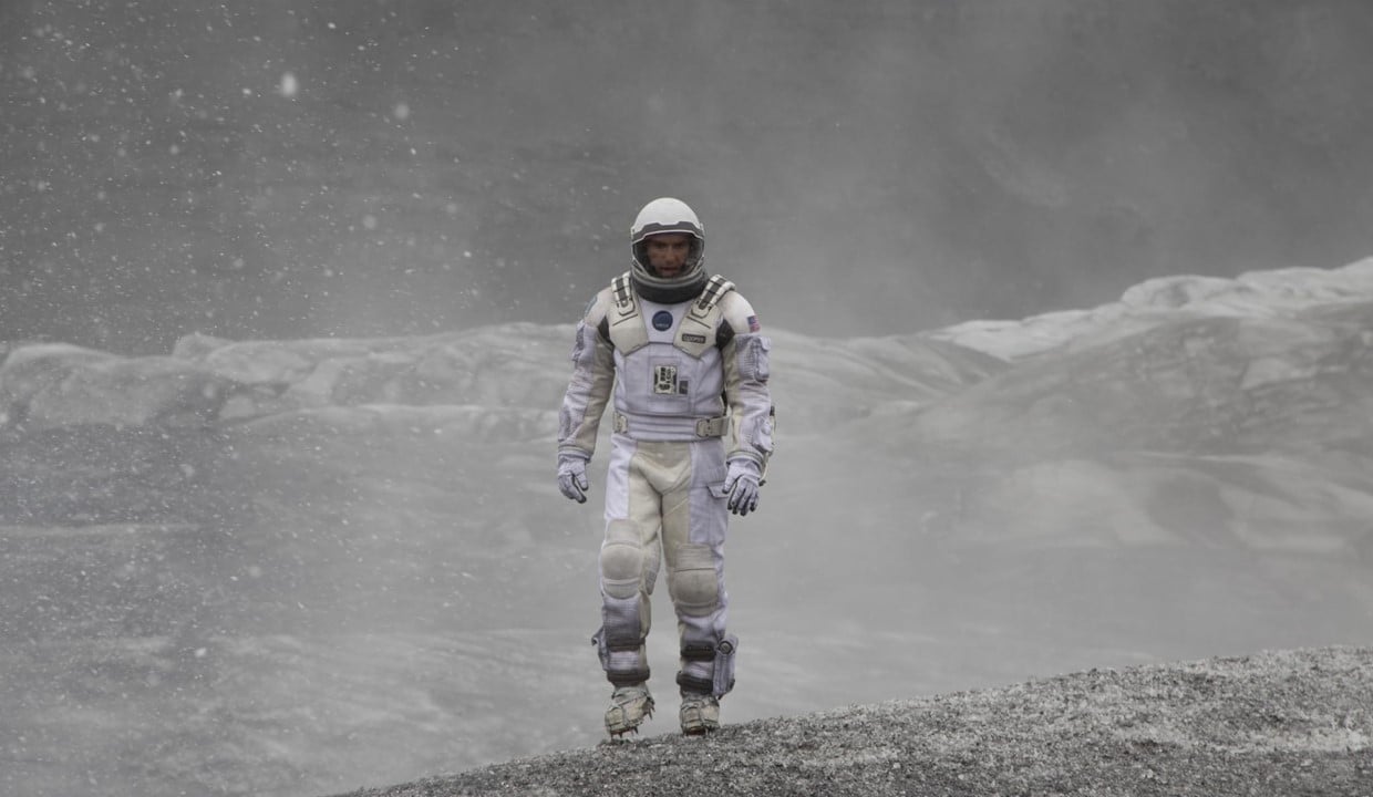 電影《星際效應》中，男主角Cooper（馬修麥康納飾）來到一顆未知的寒冷星球。