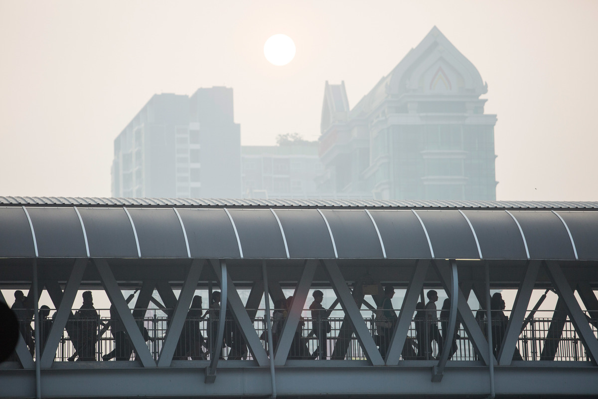 Air Pollution in Bangkok. © Chanklang  Kanthong / Greenpeace