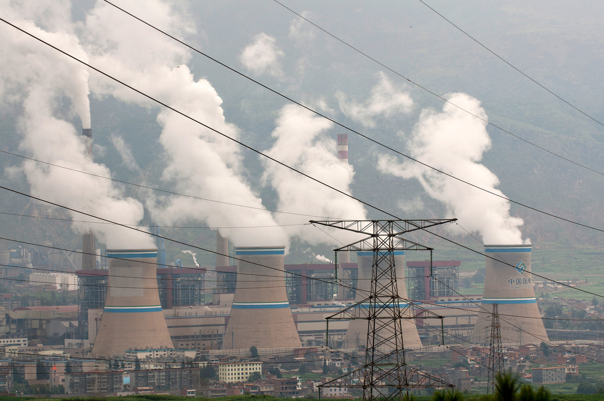 Xuanwei Power Station in China. © Simon Lim / Greenpeace