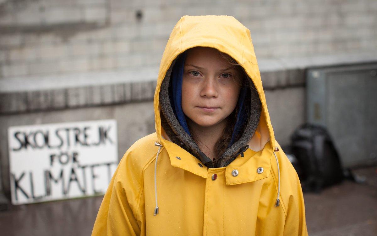 Portrait of Activist Greta Thunberg. © Anders Hellberg