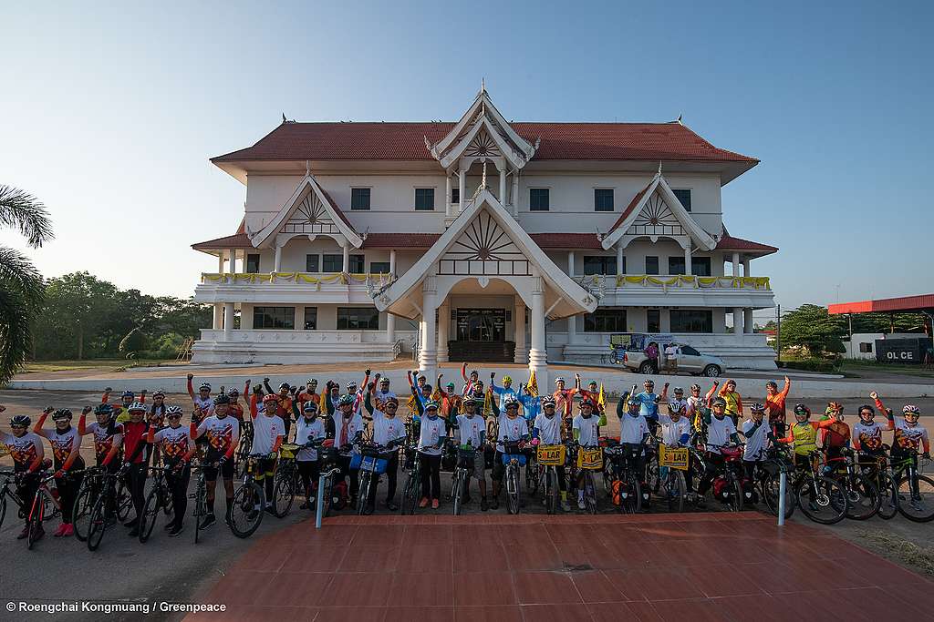 crowdfunding bike group in Chumphae