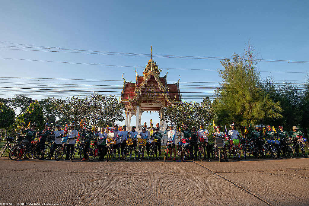 solar bike crowdfunding in Ubon Ratchathanee