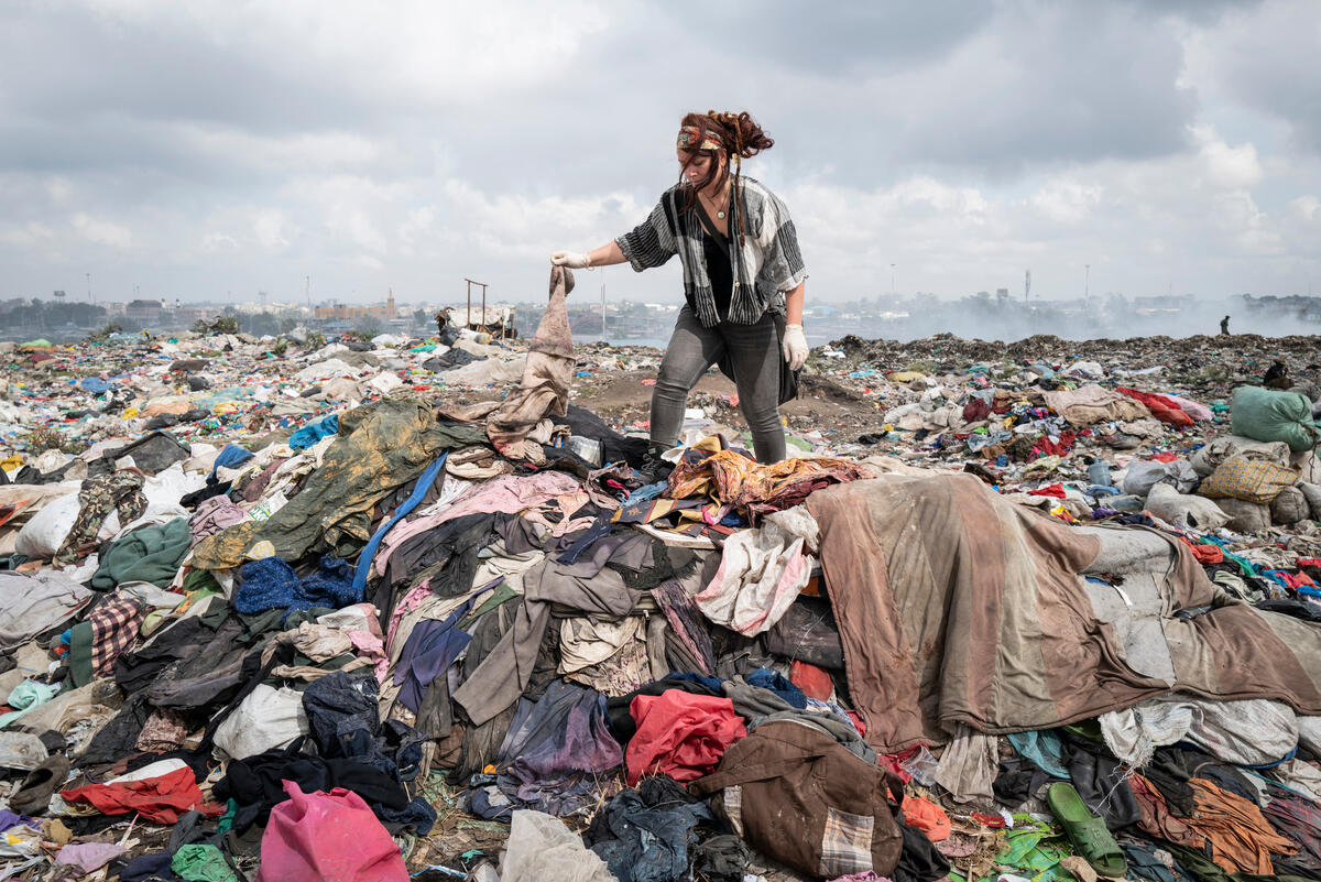 Fast Fashion Research in Kenya. © Kevin McElvaney / Greenpeace
