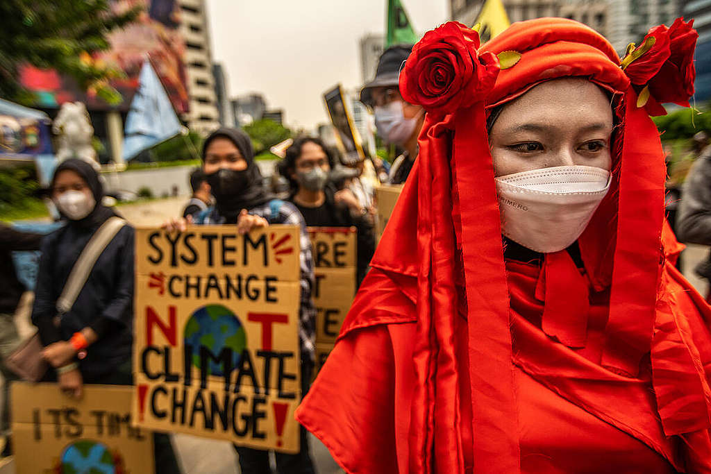 Global Climate Strike 2022 in Jakarta.
