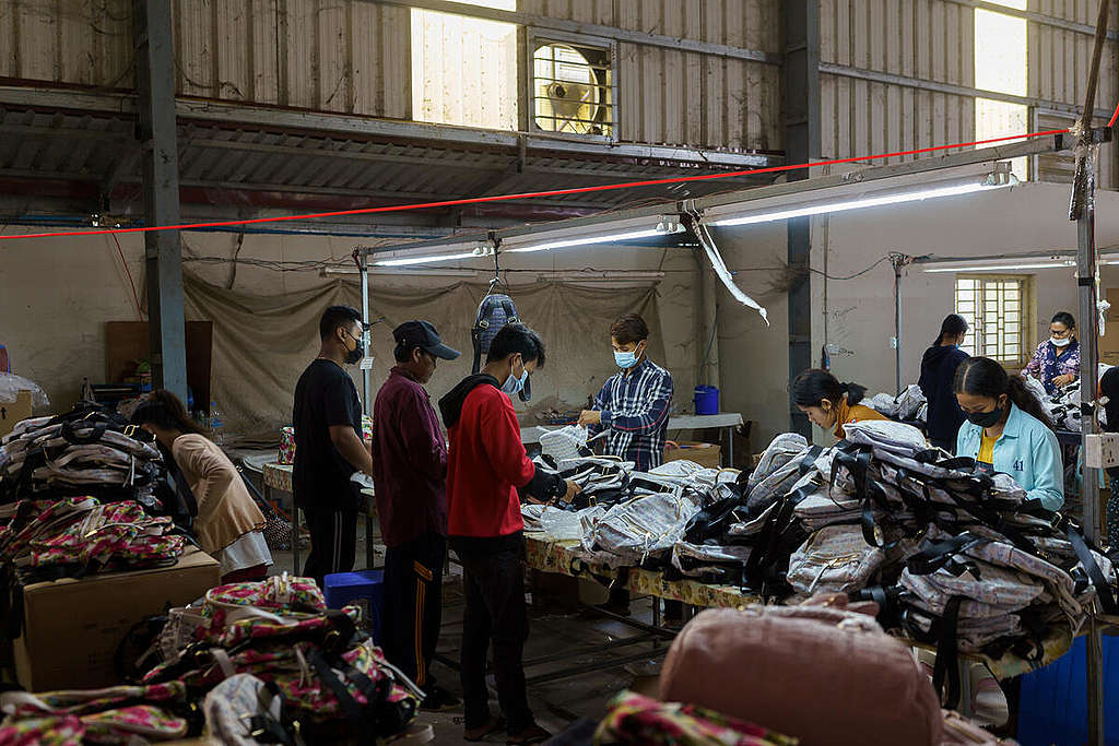 Textile Factory Cambodia.