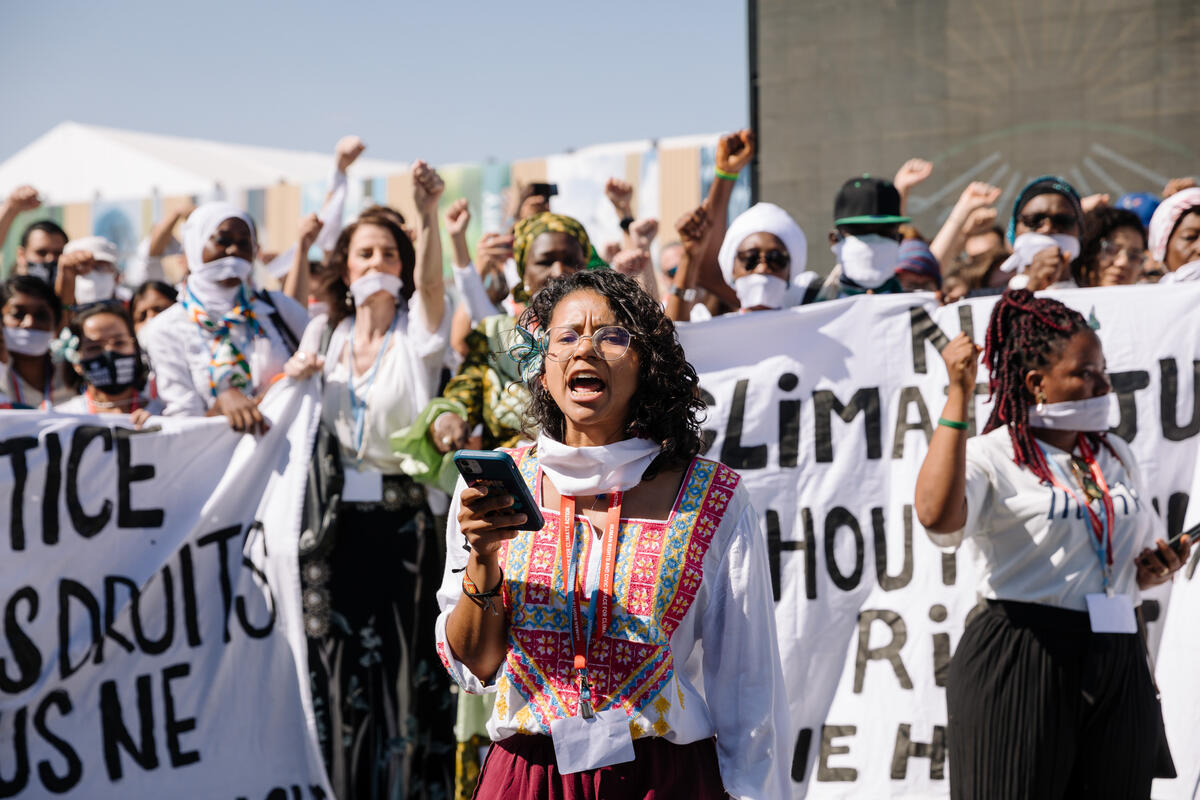 COP 27 Standing in Solidarity for Social Justice.