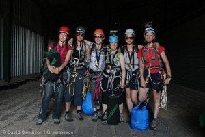 Greenpeace #IceClimb Climbers