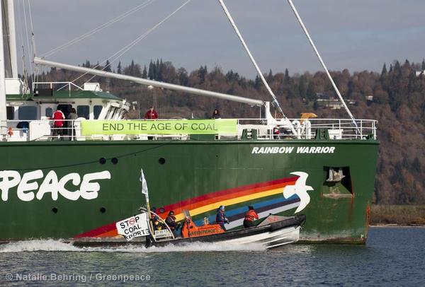 Rainbow Warrior Coal Export Terminal Site