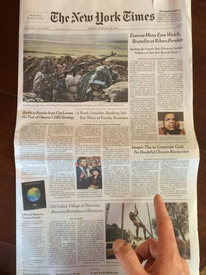 Willie Soon NY Times A1 2015