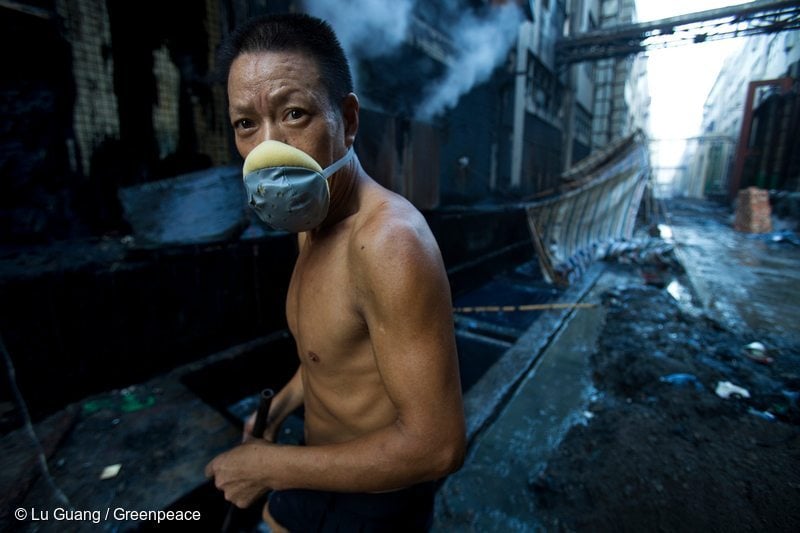 Factory Worker in Guangdong Province - Greenpeace USA