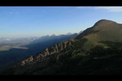 Nature Beauty Moment - Flying Over Glacier National Park