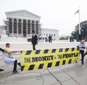 Democracy Rally at Supreme Court in Washington DC