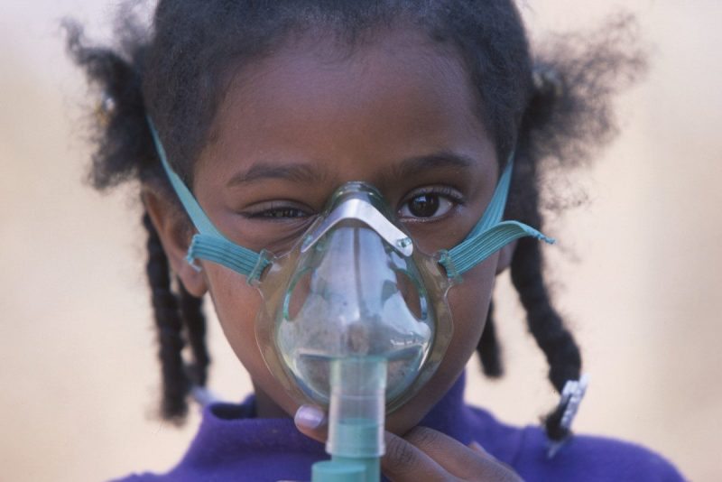 Girl with Respiratory Problems in Louisiana