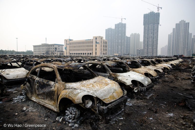 Deadly Chemical Blast Kills 114 in Tianjin, China—Could the Same Happen in  the U.S.? - Greenpeace USA