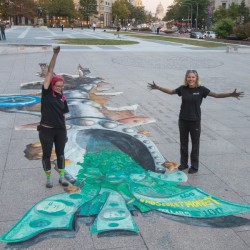 Democracy Mural in Washington