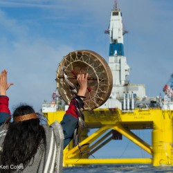 Audrey vs The Machine in Pacific Ocean