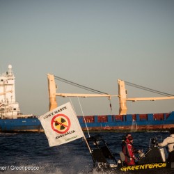 Ship Carrying Nuclear Waste Arrives in Australia