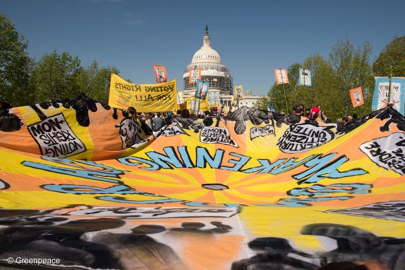 The Sound of Democracy Awakening Greenpeace USA