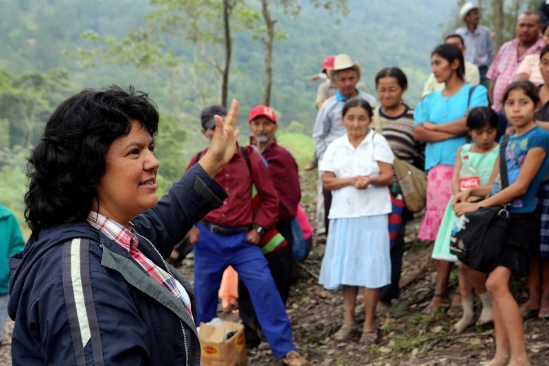 Berta Cáceres 2015 Goldman Environmental Award Recipient