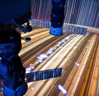 Star Trail From the International Space Station