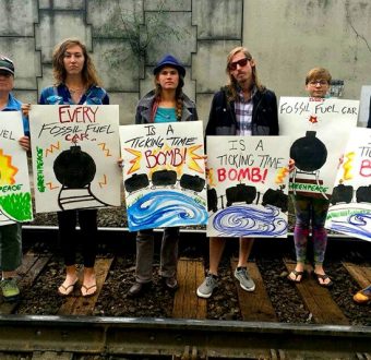Oil Trains Protest