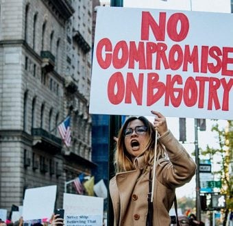 Anti-Trump rally in Manhattan