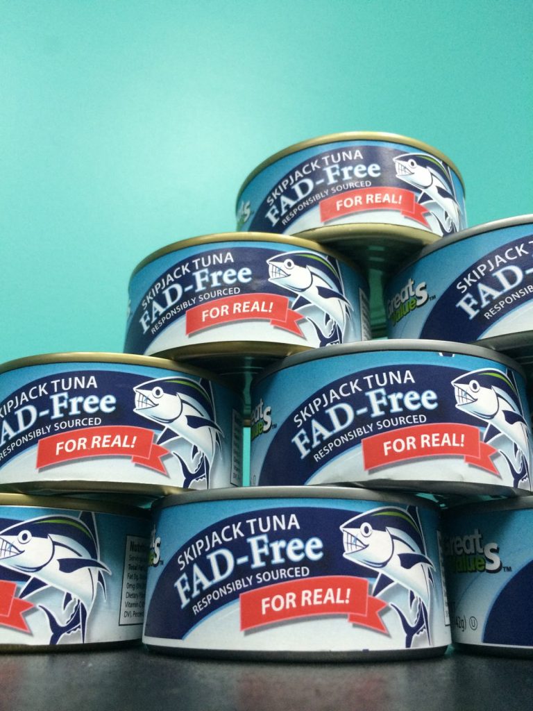 Great ValueS spoof canned tuna. The product over 80,000 consumers want to see Walmart commit to. 