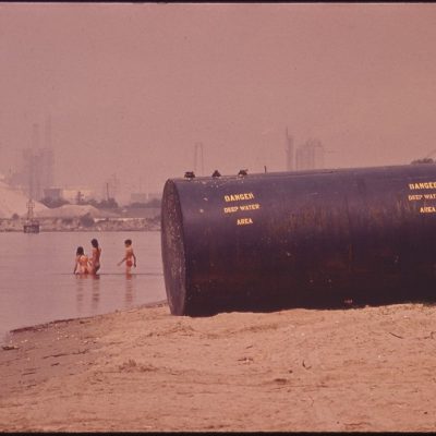 Chemical Plant Next to Charles Lake, Louisiana, June 1972