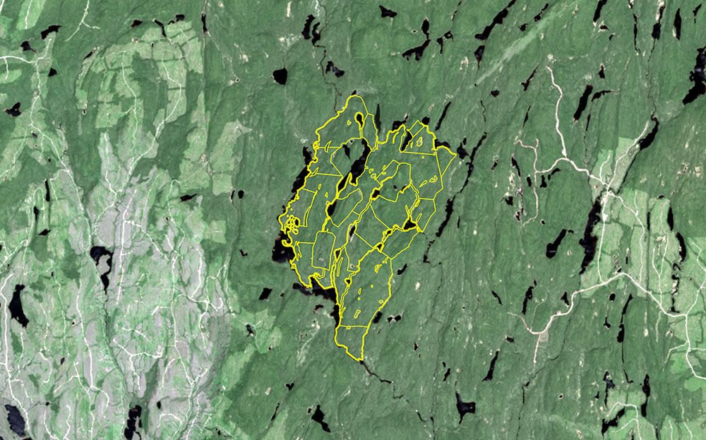 Satellite image of Tremblay location - 2013