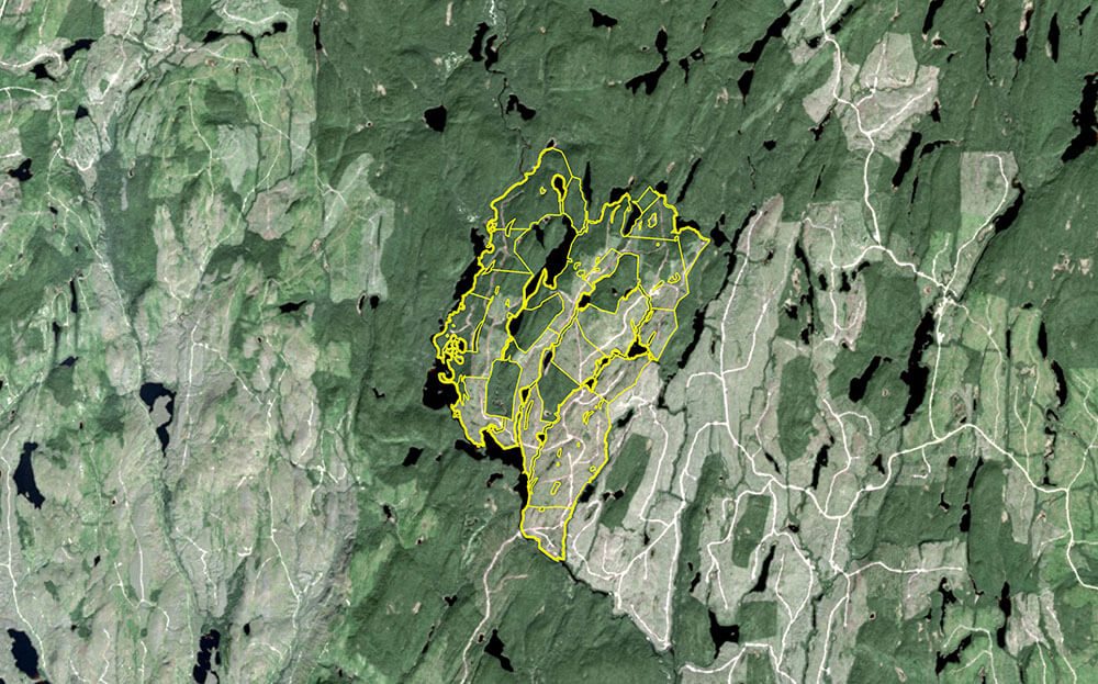 Satellite image of Tremblay location - 2016