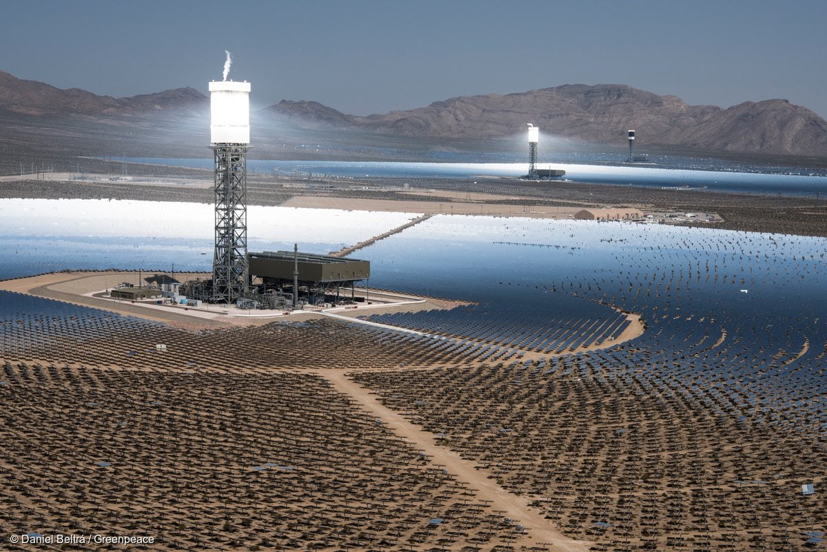 Ivanpah Solar Power Facility in California - Greenpeace USA