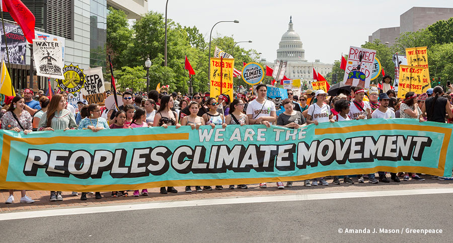 People’s Climate March in Washington D.C.