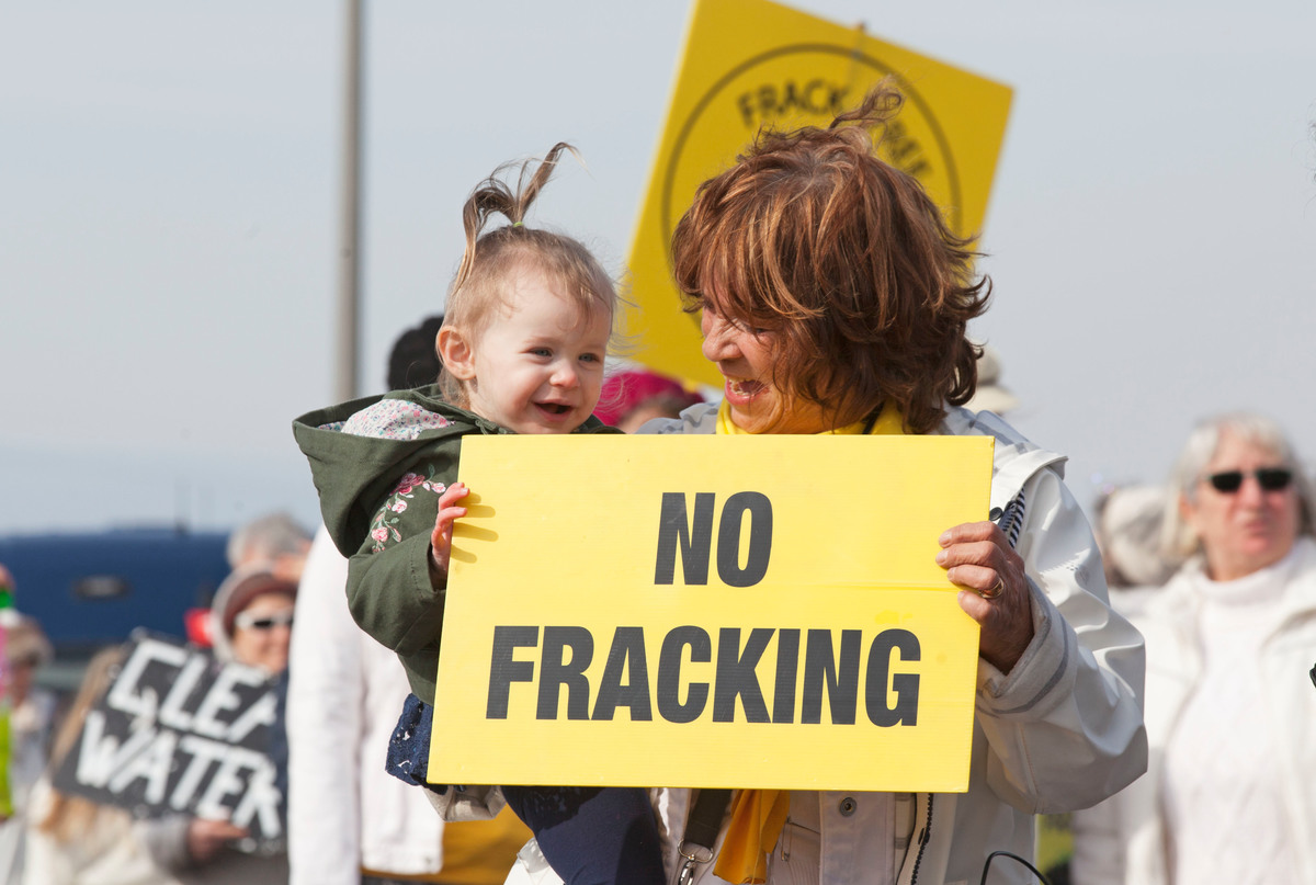 Women's Anti-Fracking March
